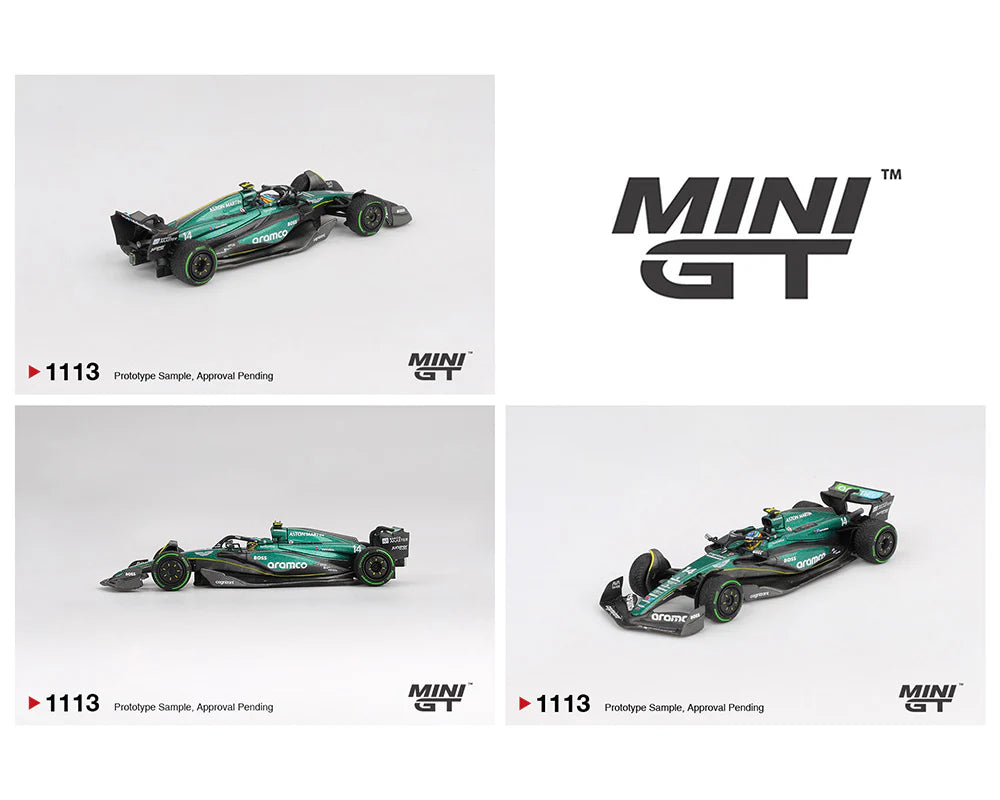 MiniGT 1:64 Aston Martin AMR24 #14 F. Alonso 2024
Canada GP #1113