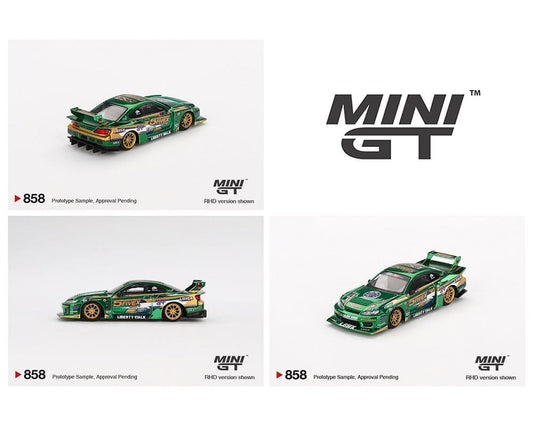 MiniGT 1:64 Nissan LB-Super Silhouette S15 SILVIA LBWK 2024 Fausto Racing #858
