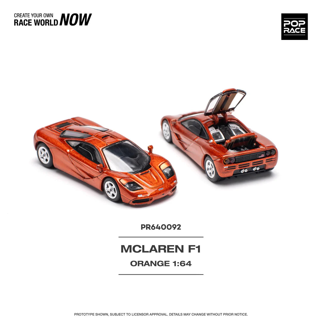 Pop Race 1:64 McLaren F1 - Orange