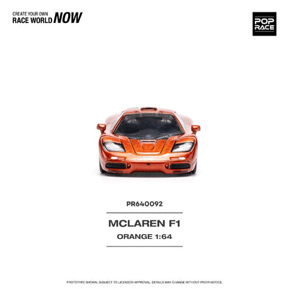 Pop Race 1:64 McLaren F1 - Orange
