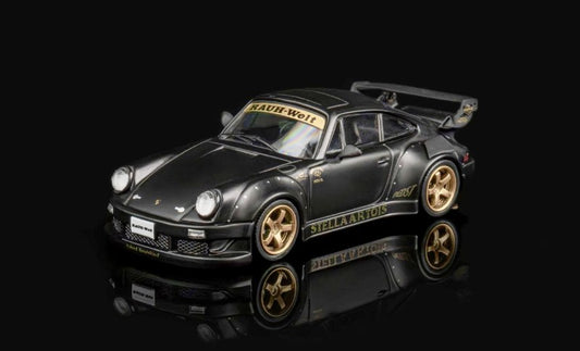 TPC 1:64 Porsche RWB 930 Stella Artois Matte Black