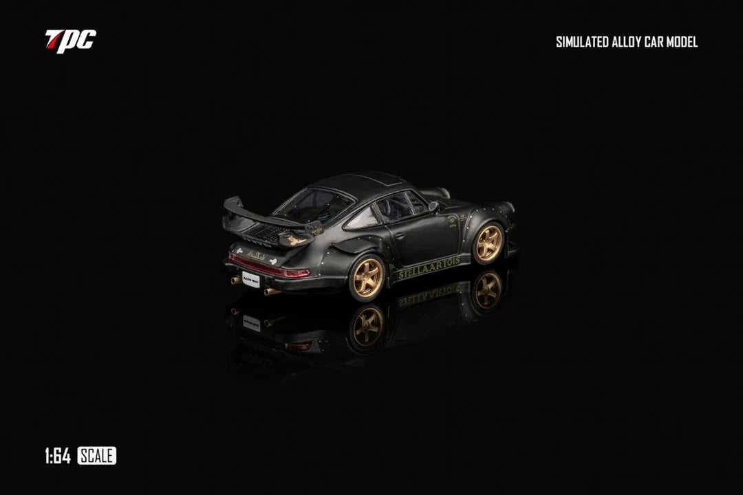 TPC 1:64 Porsche RWB 930 Stella Artois Matte Black