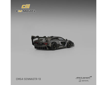 CM Model 1:64 McLaren Senna GTR – Dark Grey – Limited Edition