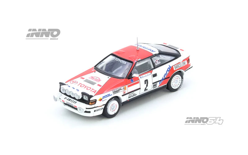 Inno64 1:64 Toyota Celica GT-FOUR (ST165) Winner Rally Monte Carlo 1991