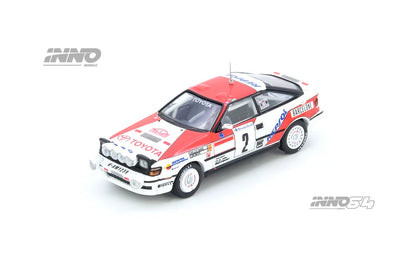 Inno64 1:64 Toyota Celica GT-FOUR (ST165) Winner Rally Monte Carlo 1991