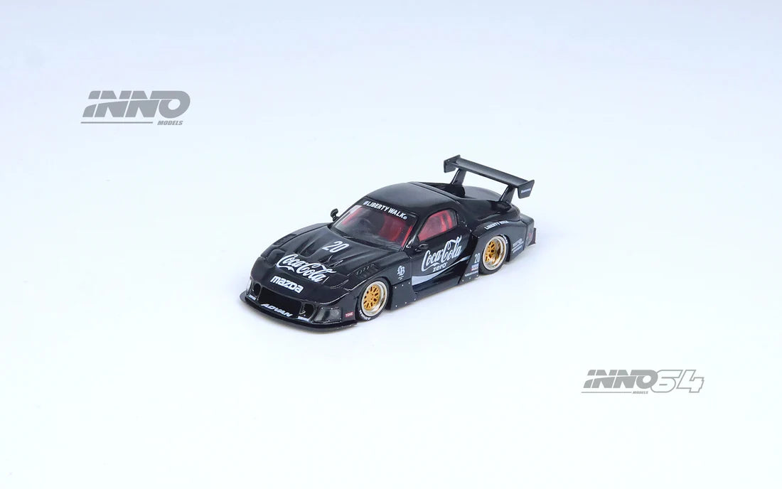 Inno64 1:64 Mazda RX7 FD3S LBWK LB-Super Silhouette - Black