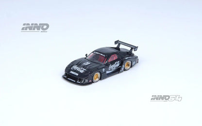 Inno64 1:64 Mazda RX7 FD3S LBWK LB-Super Silhouette - Black