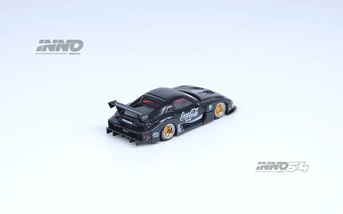 Inno64 1:64 Mazda RX7 FD3S LBWK LB-Super Silhouette - Black