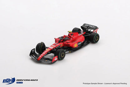 BBR Models 1:64 Ferrari SF23 #55 C. Sainz 2023 Monaco GP