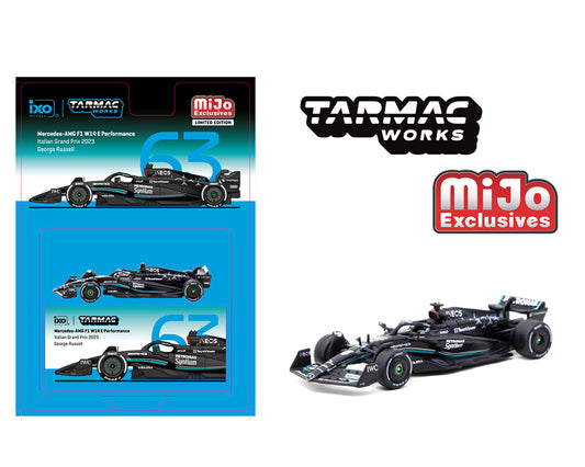 Tarmac Works 1:64 Mercedes-AMG F1 W14 E Performance Italian Grand Prix 2023 George Russell