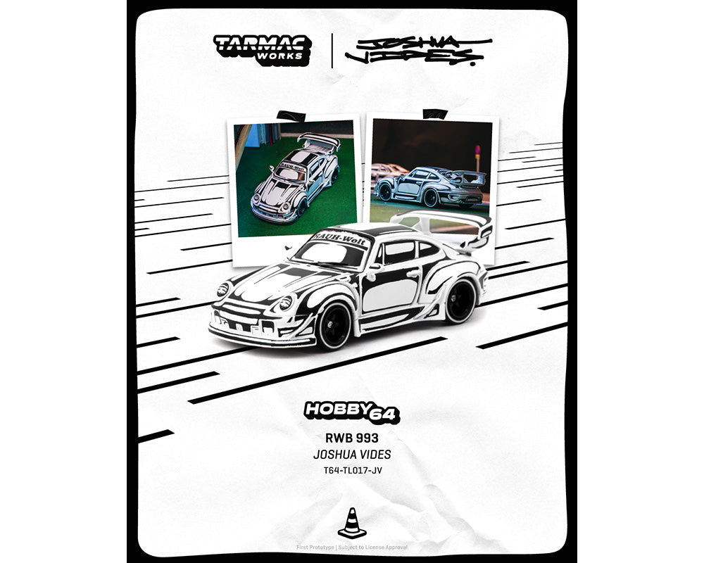 Tarmac Works 1:64 RWB 993 – Designed by Joshua Vides