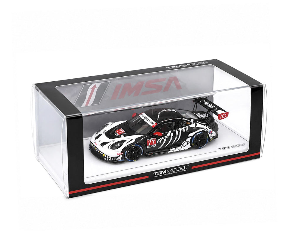 TSM 1:43 Resin Model Porsche 911 GT3 R #77 AO Racing 2025 IMSA Petit Le Mans