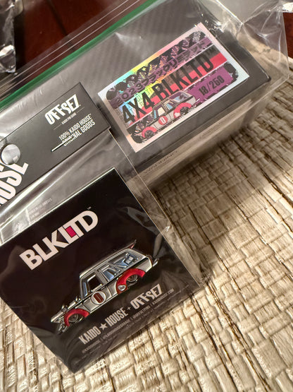 Kaido House 1:64 BLKLTD Datsun KAIDO 510 Wagon Kaido GT Surf Safari RS KaidoHouse Black Limited - KHMG045