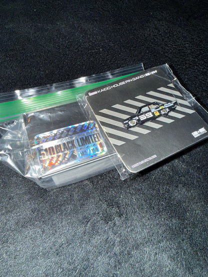 Kaido House 1:64 BLKLTD Datsun 510 Pro Street SK Black Limited With Pins - KHMG014