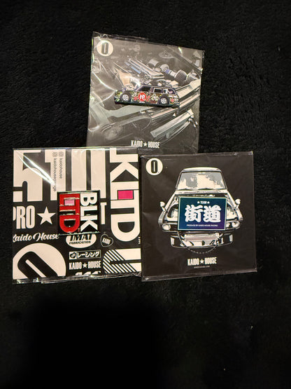 Kaido House 1:64 BLKLTD Datsun KAIDO 510 Wagon Hanami With Pins - KHMG015