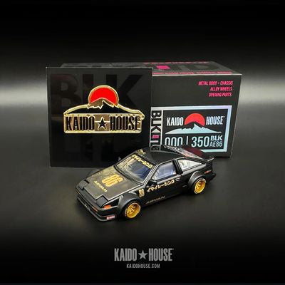 Kaido House 1:64 BLKLTD Toyota AE86 Sprinter Trueno Kaido Street - KHMG188