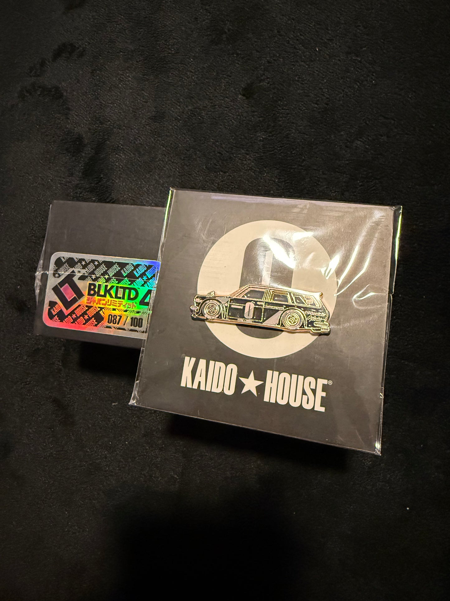 Kaido House 1:64 BLKLTD Datsun Kaido 510 Wagon *MATTE* Black Limited JDM - KHMG019
