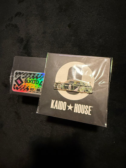 Kaido House 1:64 BLKLTD Datsun Kaido 510 Wagon *MATTE* Black Limited JDM - KHMG019
