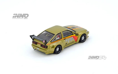 Inno64 1:64 Toyota Corolla AE86 Levin Pandem Rocket Bunny - Gold