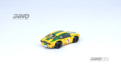 Inno64 1:64 Mazda RX3 LBWK Savanna - Yellow