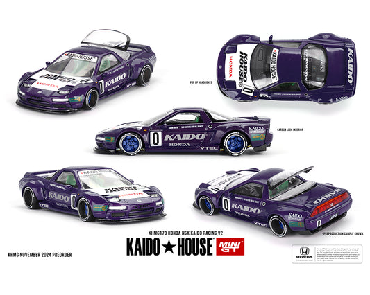 MiniGT X Kaido House 1:64 Honda NSX Kaido Racing V2 – Purple