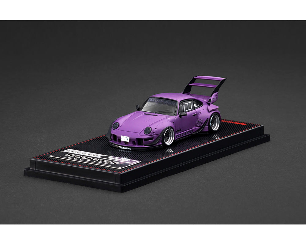 Ignition Model 1:64 Rauh-Welt Begriff RWB 993 – Matte Purple