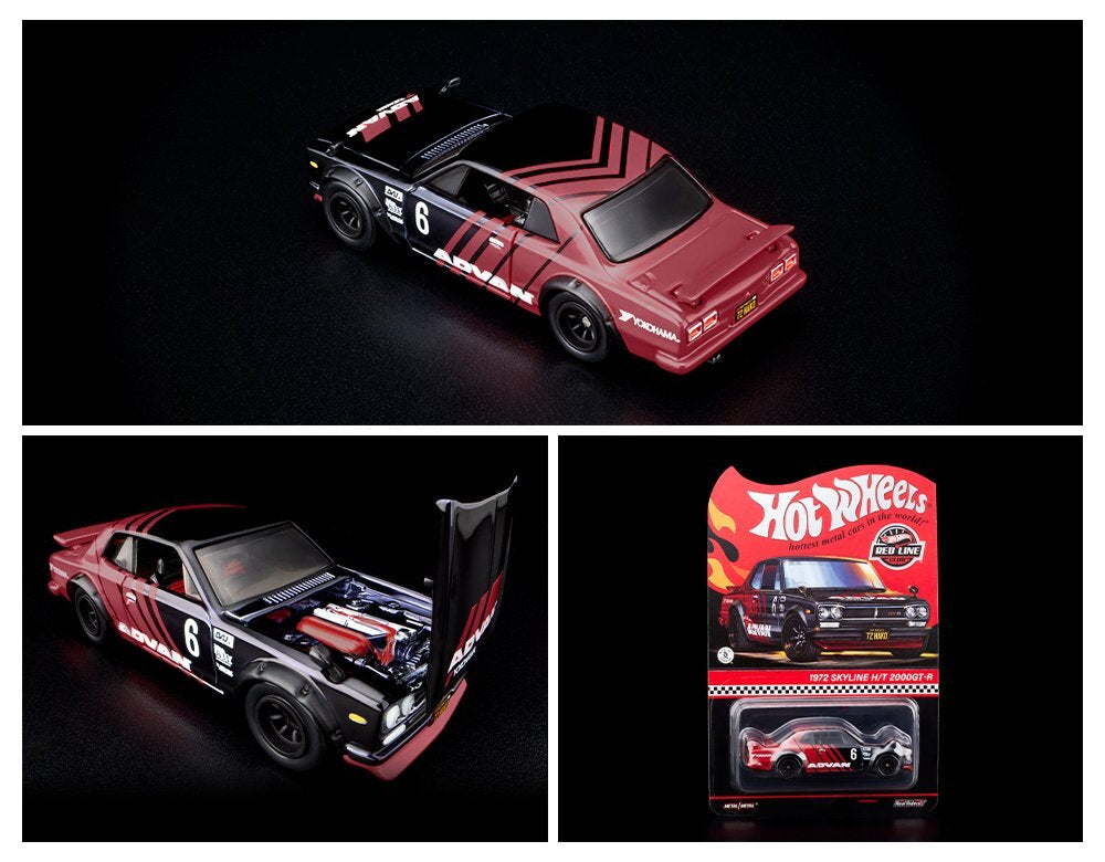 Hot Wheels 1:64 RLC Exclusive 1972 Nissan Skyline H/T 2000GT-R Advan