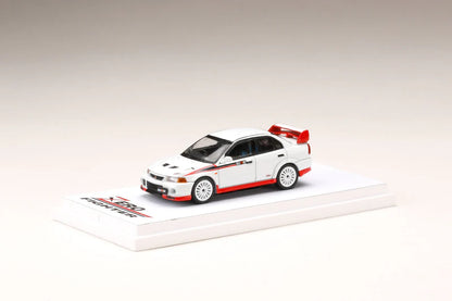 Hobby Japan 1:64 Mitsubishi Lancer GSR Evolution 6 Zero Fighter White