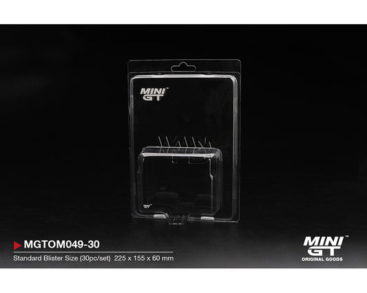 MiniGT 1:64 Blister Protector Type A Pack of 30 Pcs for Standard Blister Size