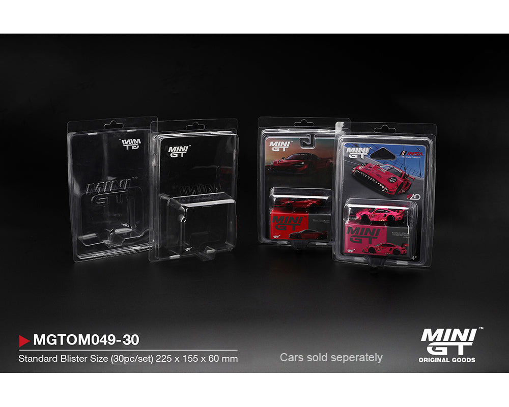 MiniGT 1:64 Blister Protector Type A Pack of 30 Pcs for Standard Blister Size