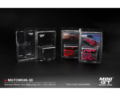 MiniGT 1:64 Blister Protector Type A Pack of 30 Pcs for Standard Blister Size