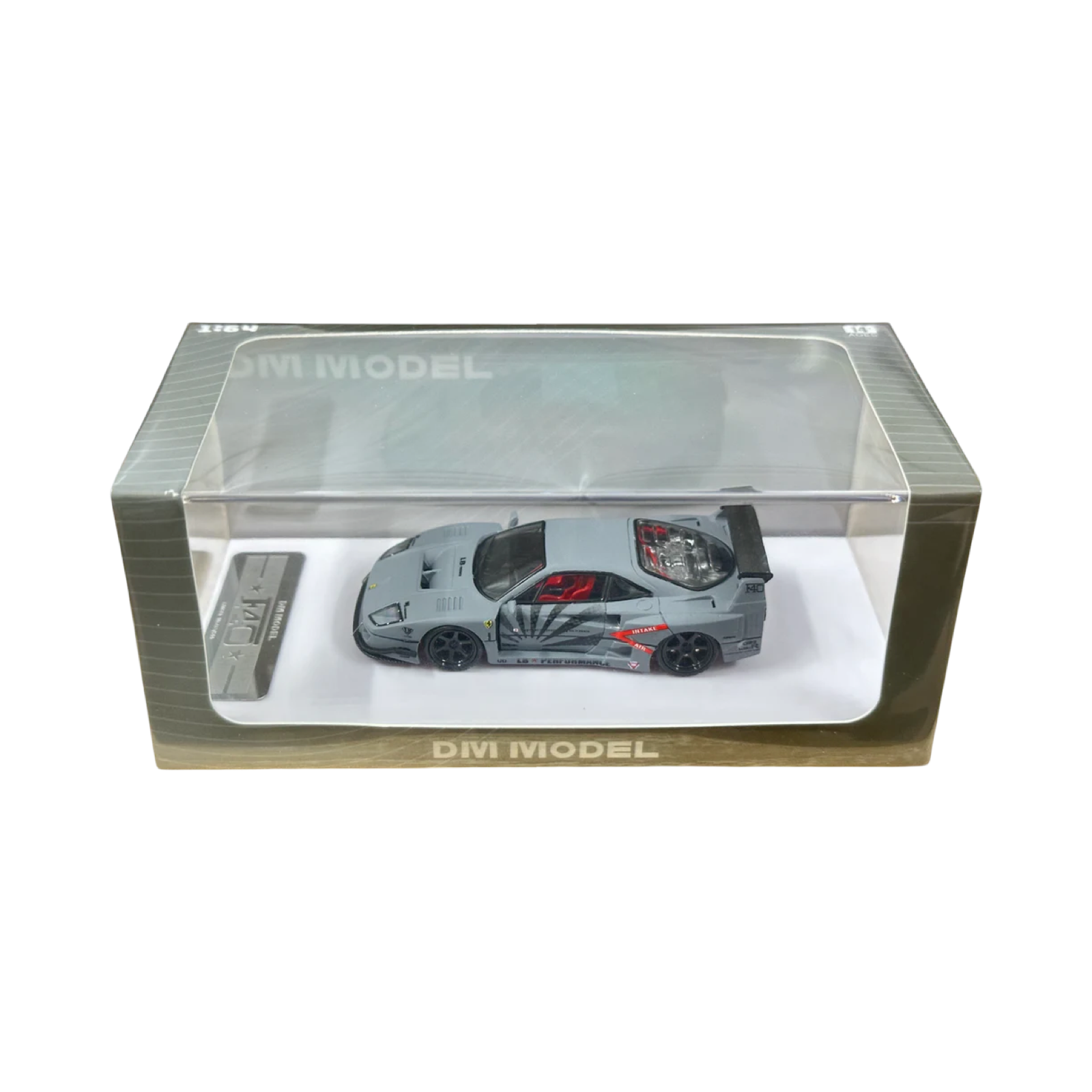 DM Model 1:64 LBWK F40 - Combat Grey – Myguycollectibles