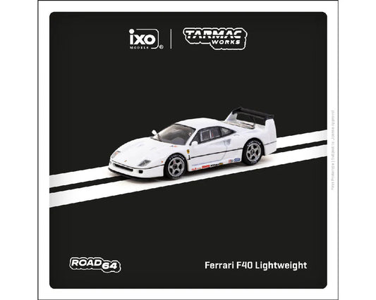 Tarmac Works 1:64 Ferrari F40 Lightweight - White