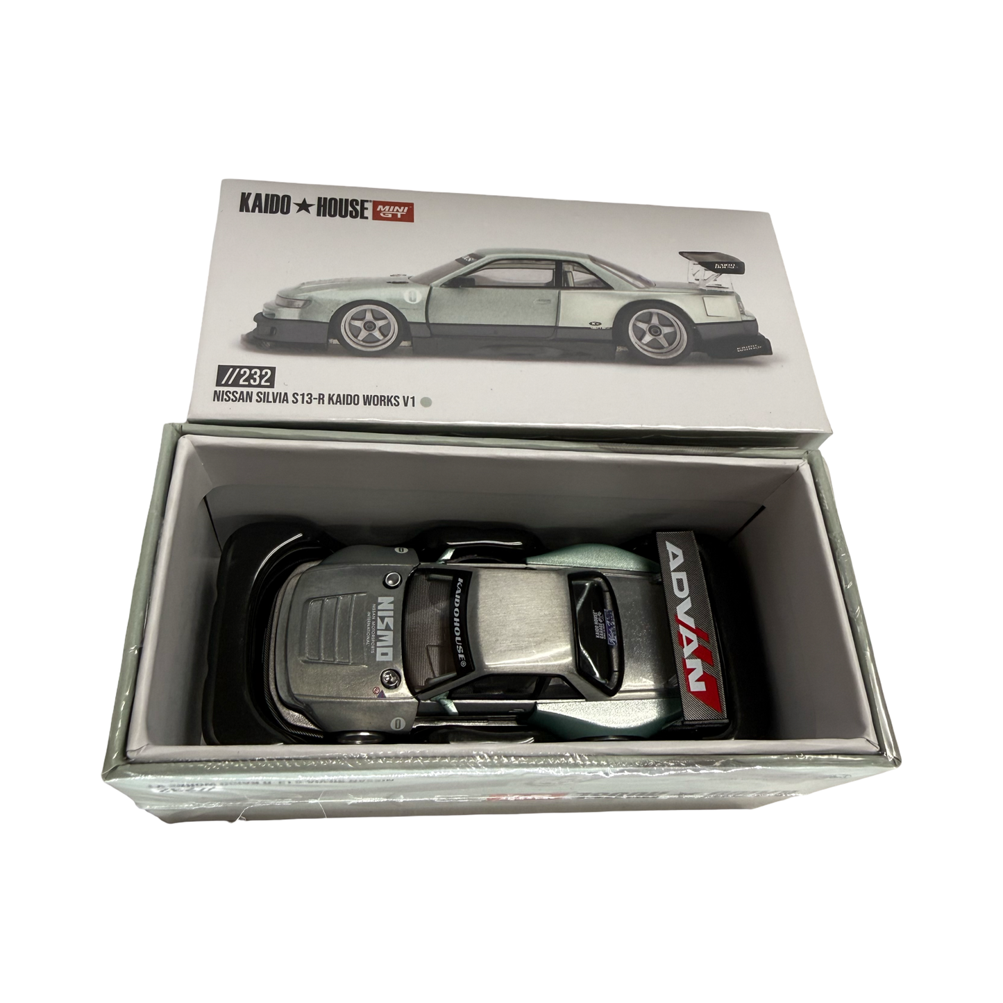 Kaido House 1:64 Nissan Silvia S13-R Kaido Works V1 - Regular & Chase PAIR