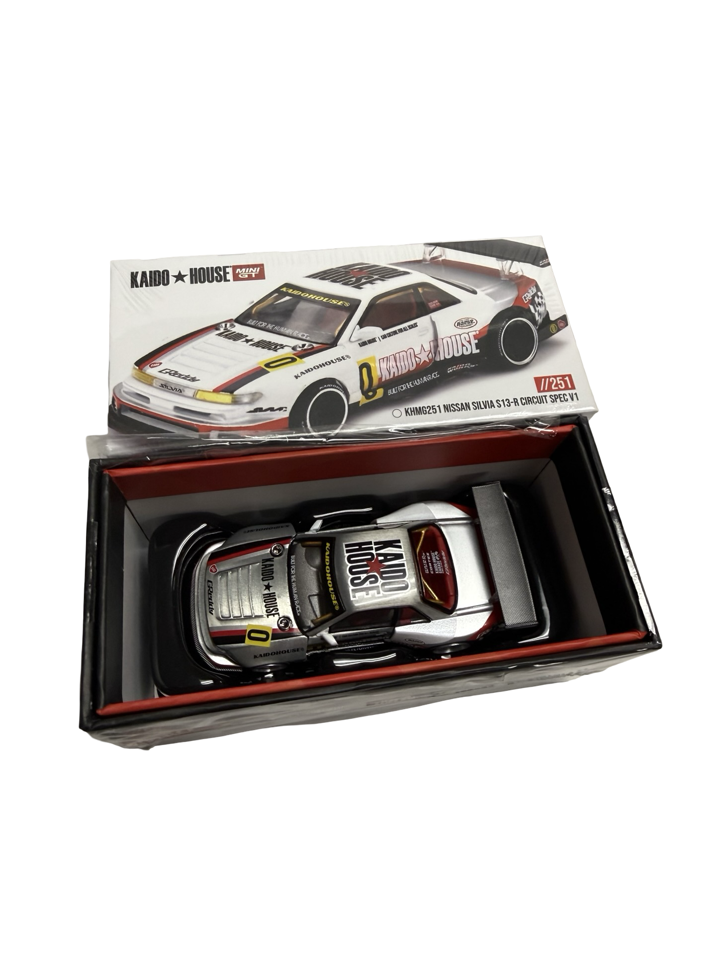 Kaido House 1:64 Nissan Silvia S13-R Circuit Spec V1 - Regular & Chase PAIR
