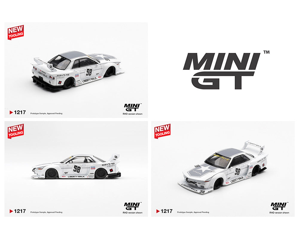 MiniGT 1:64 Nissan GT-R32 LB-Kaido Works TAS 2025