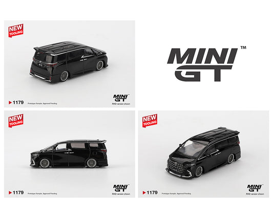 MiniGT 1:64 Toyota Alphard 40 KUHL – Black #1179