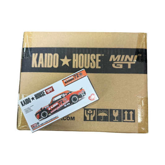 MiniGT X Kaido House 1:64 Nissan Skyline 2000GT-R (KPGC10) Kaido Racing V1 **SEALED CASE**