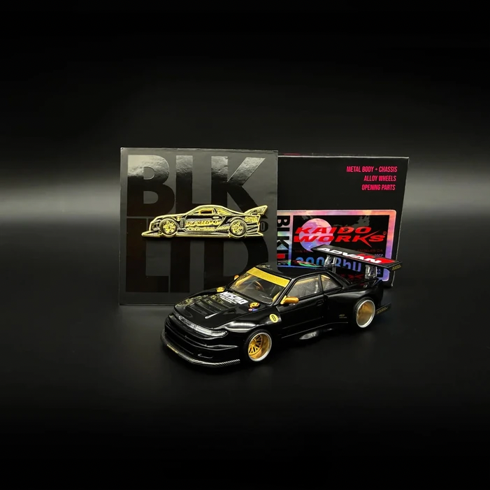 Kaido House 1:64 BLKLTD Nissan Silvia S13-R Kaido Works