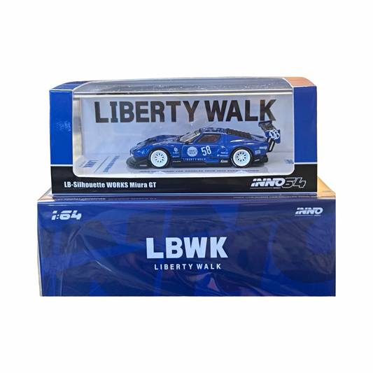 Inno64 1:64 LB-Silhouette Works Miura GT 2026 Miami / Los Angeles Tour
