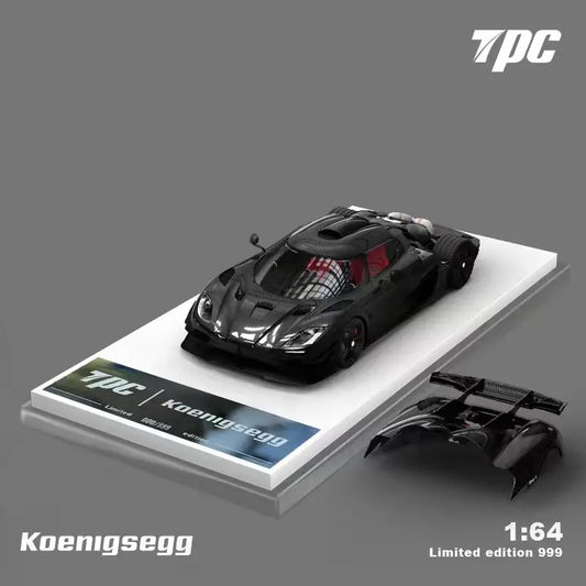 TPC 1:64 Koenigsegg ONE : 1 - Black