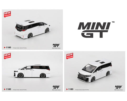 MiniGT 1:64 Toyota Alphard 40 KUHL – White #1180