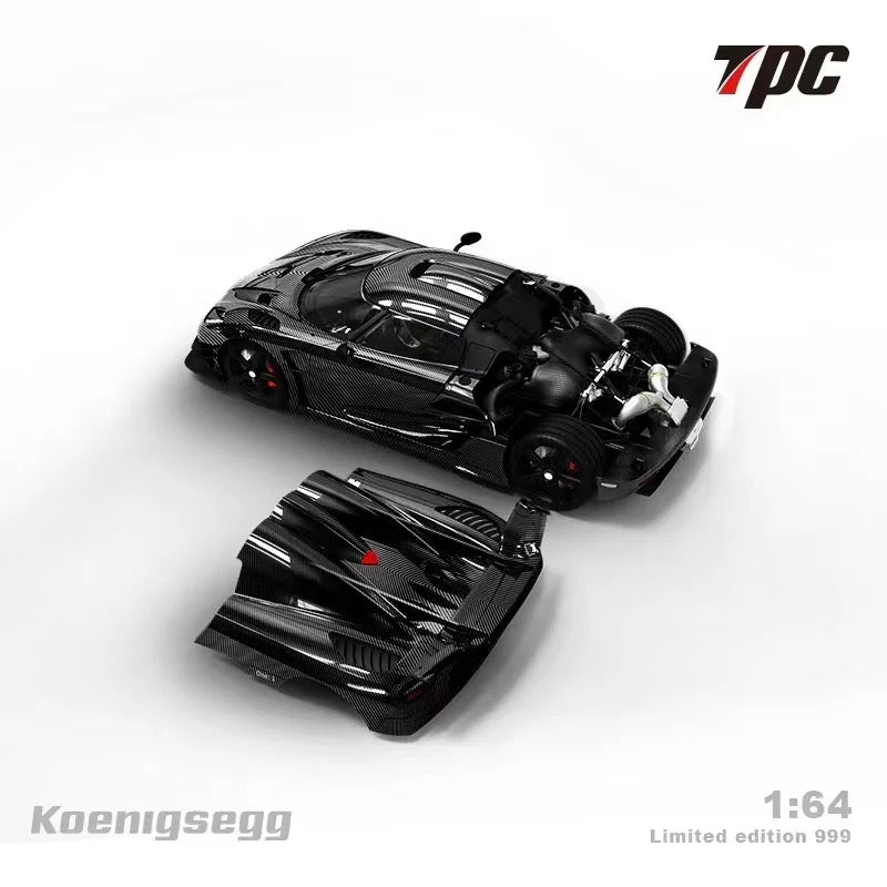 TPC 1:64 Koenigsegg ONE : 1 - Black