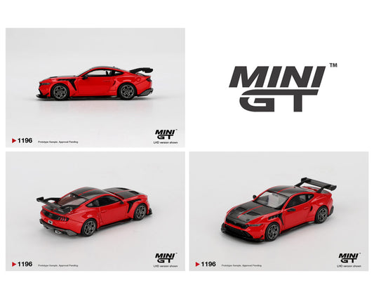 MiniGT 1:64 Ford Mustang GTD – Race Red #1196