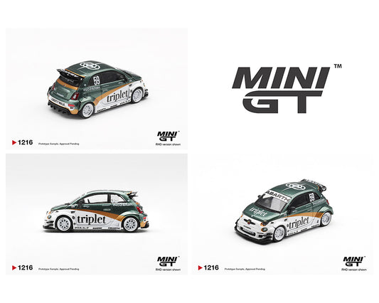 MiniGT 1:64 Abarth 595 LB-WORKS TY Edition #1216