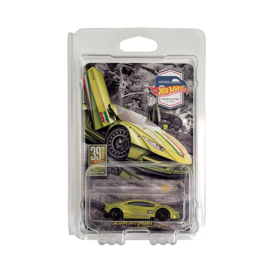 Hot Wheels 1:64 2025 39th Annual Collectors Convention Newsletter Exclusive Lamborghini Green