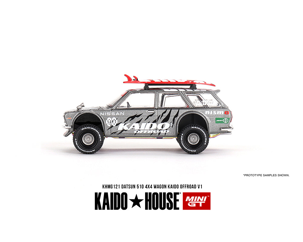 MiniGT X Kaido House 1:64 Datsun KAIDO 510 Wagon 4×4 Kaido Offroad V1