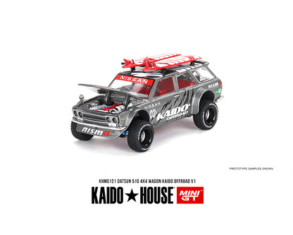 MiniGT X Kaido House 1:64 Datsun KAIDO 510 Wagon 4×4 Kaido Offroad V1