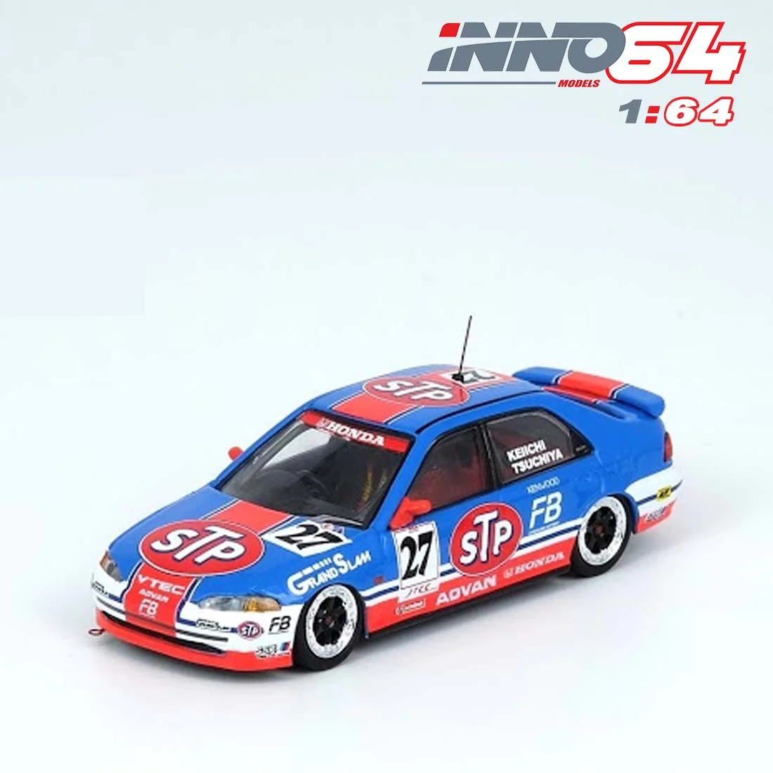 Inno64 1:64 Honda Civic Ferio EG9 Gr.A #27 "TEAM STP" JTCC 1994