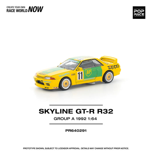 Pop Race 1:64 GT-R R32 GROUP A 1992